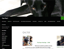 Tablet Screenshot of dogsblog2.com